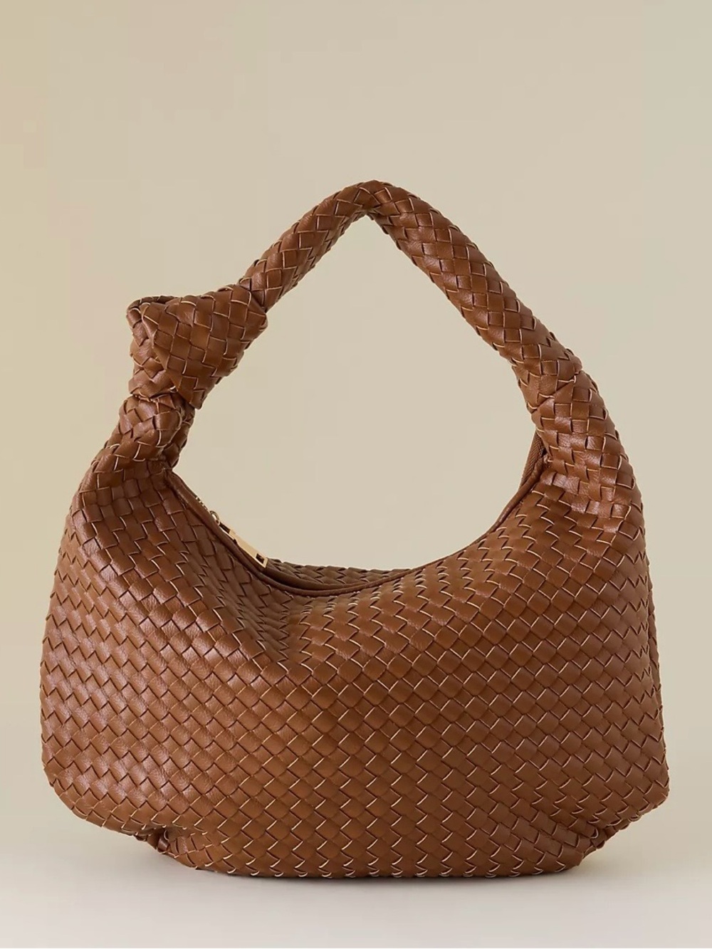 BNWT melie bianco $182 Brigitte large satchel tan